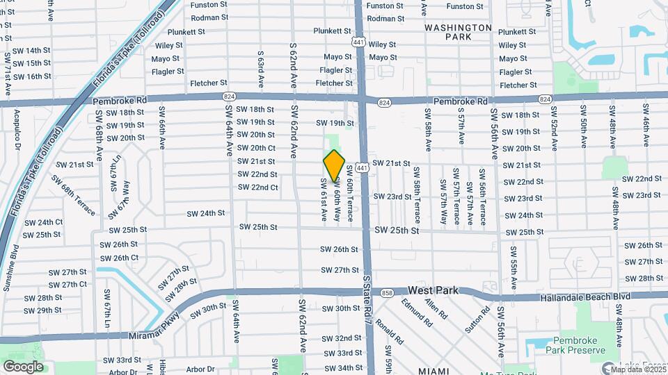 2212 SW 60th Way Mapa y Detalles de la Ubicación