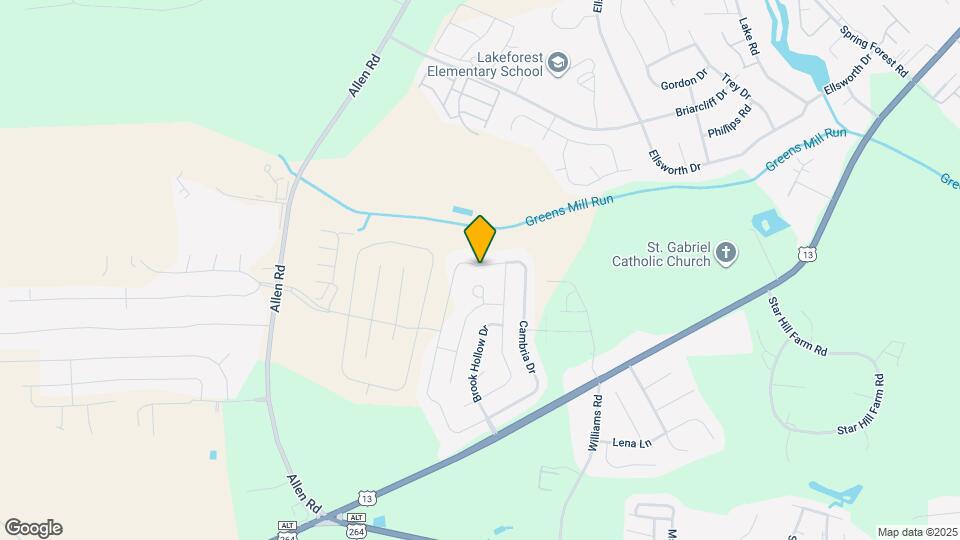 1855 Cambria Dr Map and Location Details