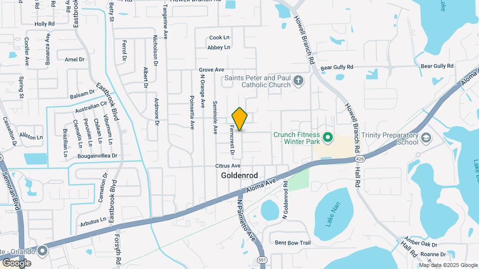 5116 N Woodcrest Dr Map and Location Details
