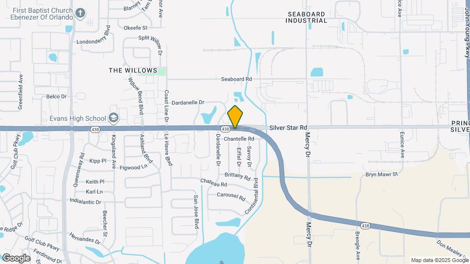 4314 Silver Star Rd Map and Location Details