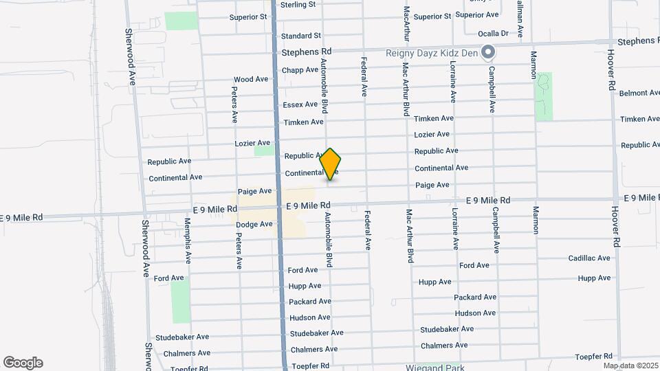 8203 Paige Ave Map and Location Details