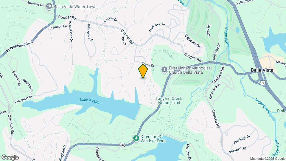 16 Duvall Ln Mapa y Detalles de la Ubicación