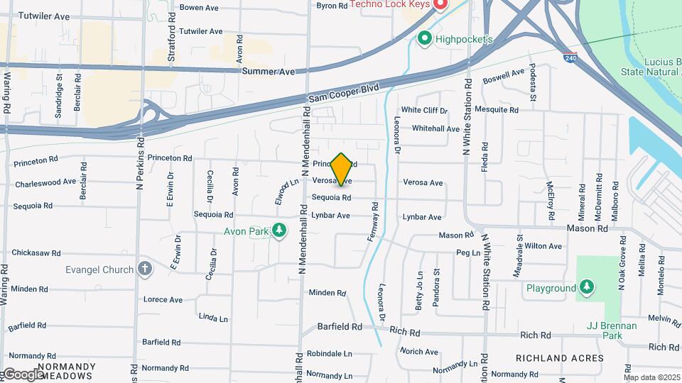 4980 Sequoia Rd Map and Location Details