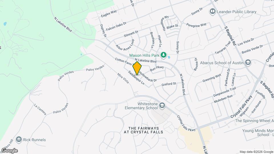 1408 Saddlespur Ln Map and Location Details