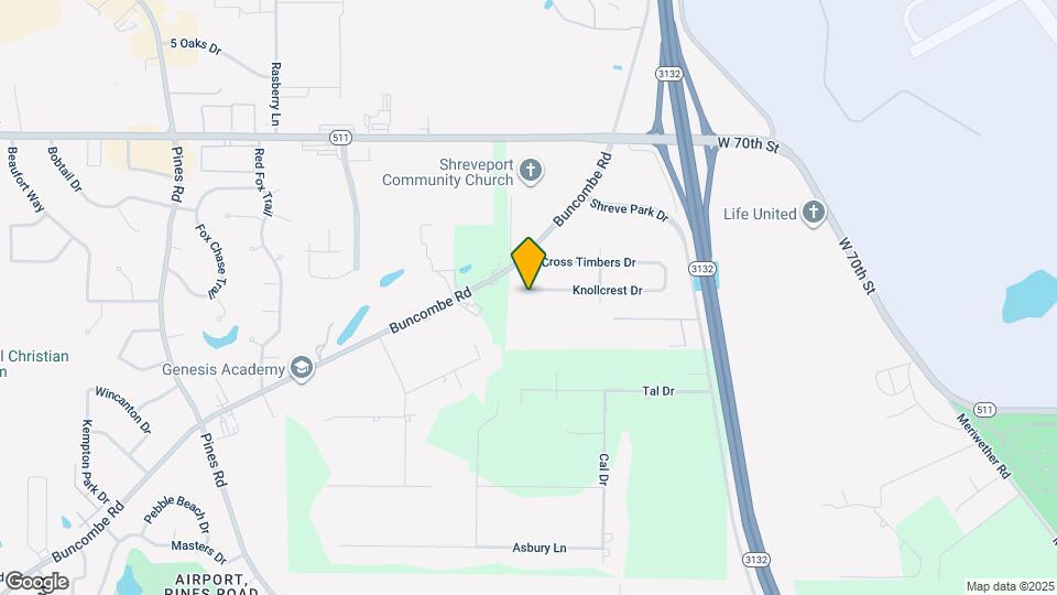 5645 Knollcrest Dr Map and Location Details