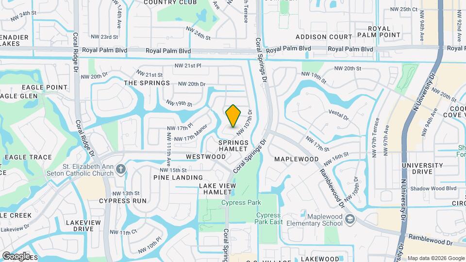10731 NW 17th St, Unit 10731 Mapa y Detalles de la Ubicación