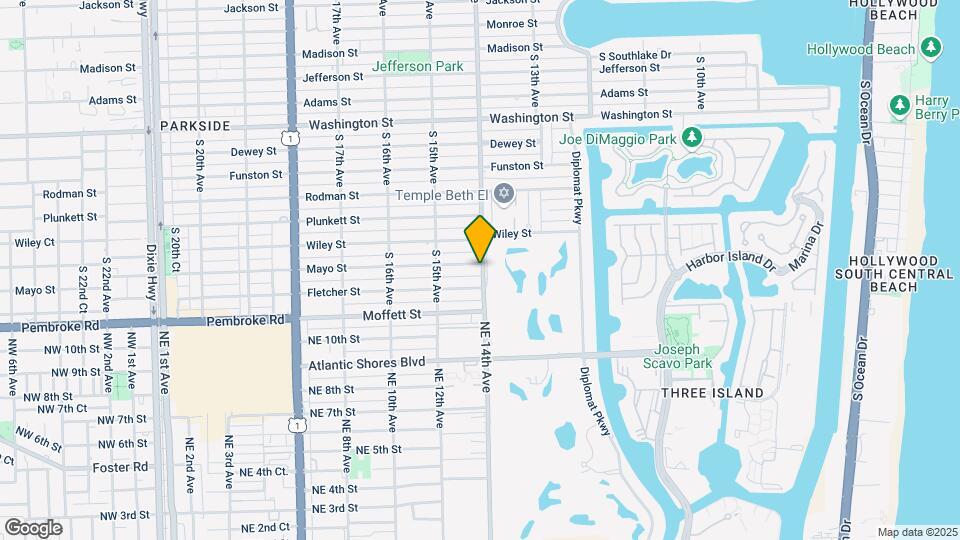 1402 Mayo St Map and Location Details