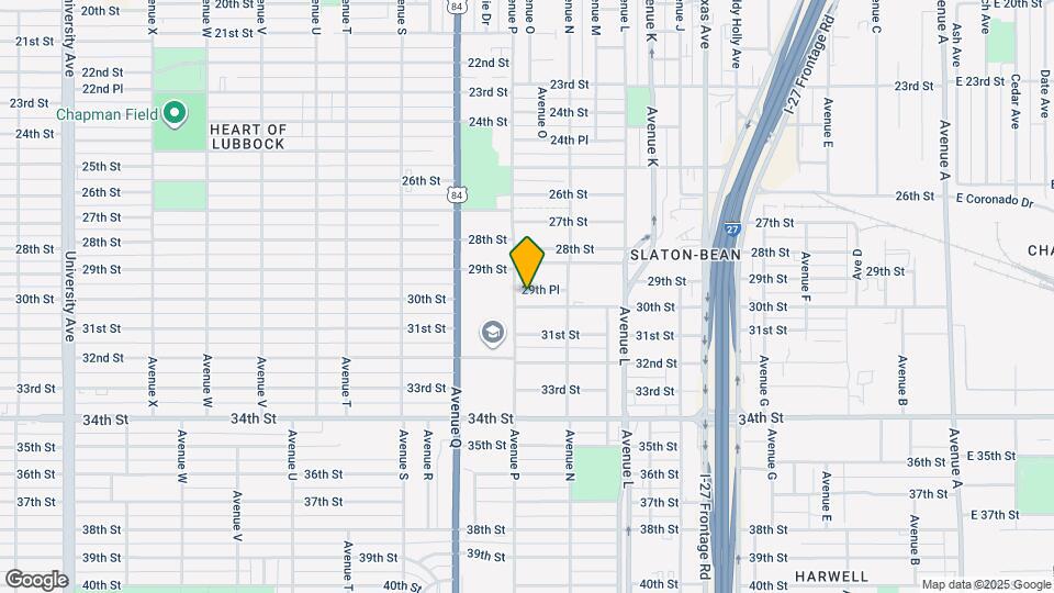 1523 29th Pl Map and Location Details