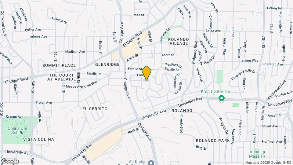 4396 Cartagena Dr Map and Location Details
