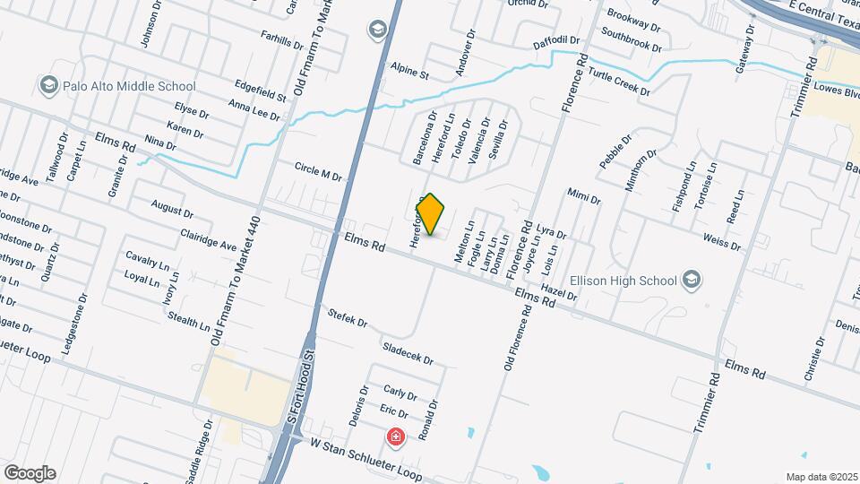 3906 Charolais Dr Map and Location Details