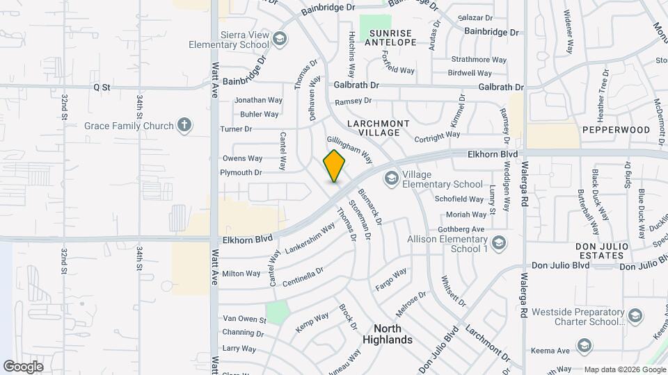 6909 Stoneman Dr Map and Location Details