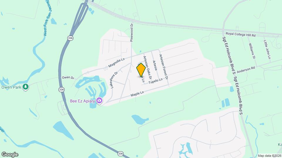 84 Oak Grove Ln Map and Location Details