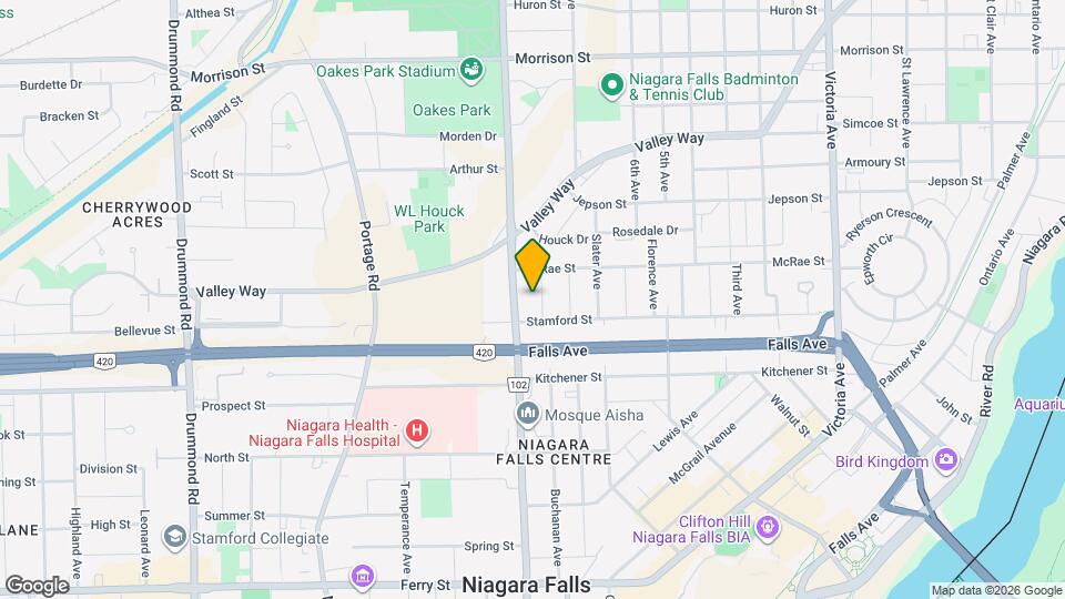 5283 Buchanan Ave Map and Location Details