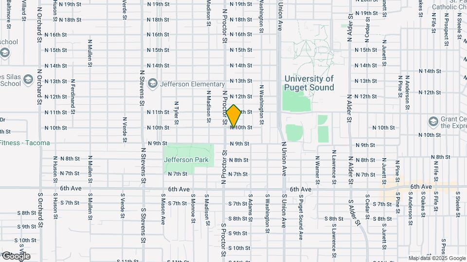 3816 N 10th St Map and Location Details
