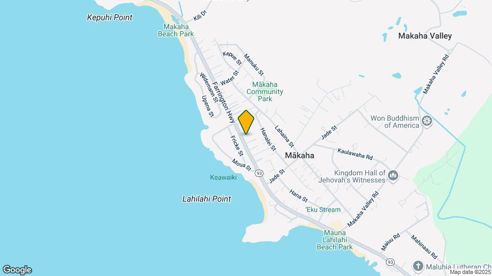 84-788 Farrington Hwy Map and Location Details