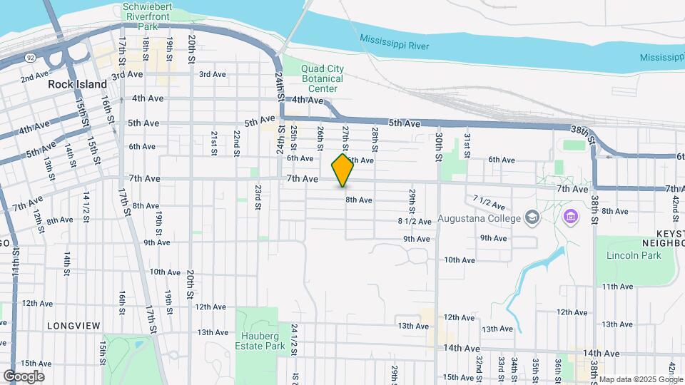 714 27th St Map and Location Details