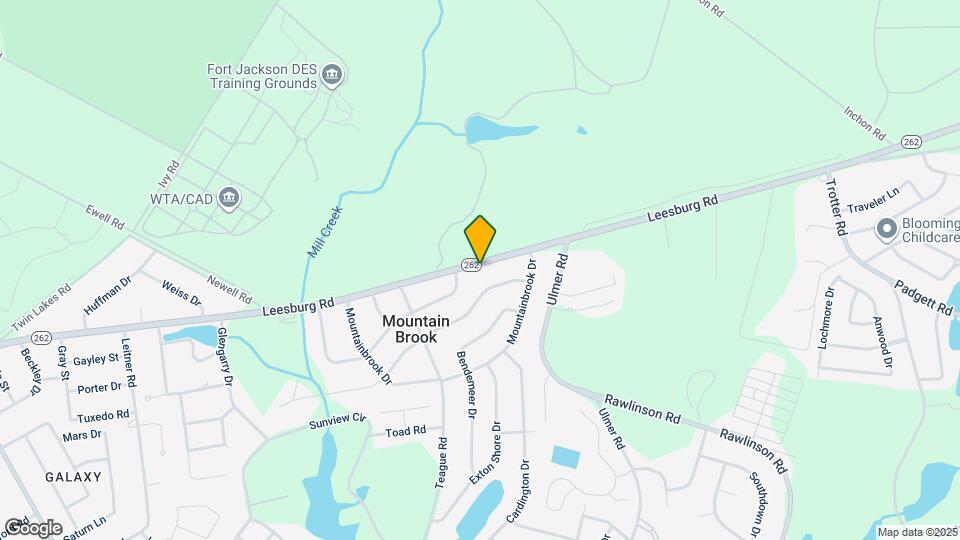2706 Leesburg Rd Map and Location Details