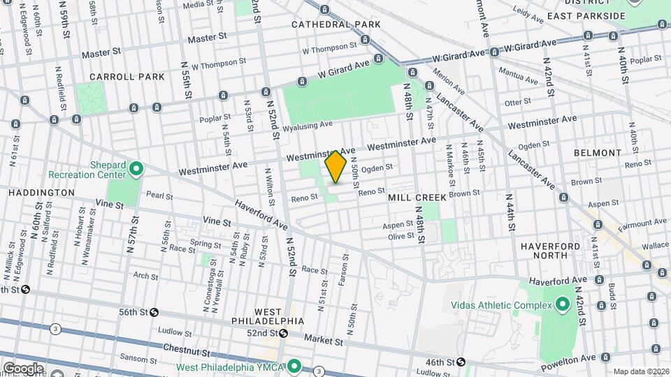 5044 Parrish St Map and Location Details