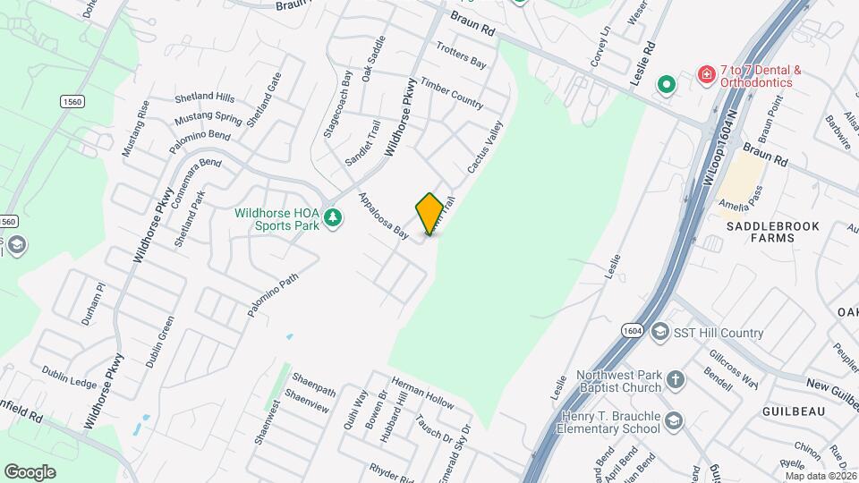 9616 Dawn Trl Mapa y Detalles de la Ubicación