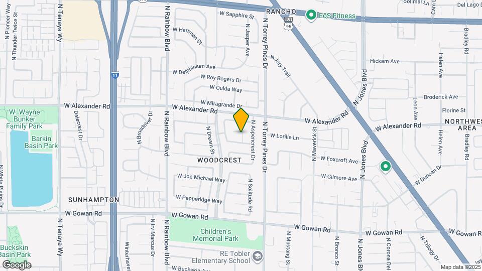 6429 W Birchcrest Ct Map and Location Details