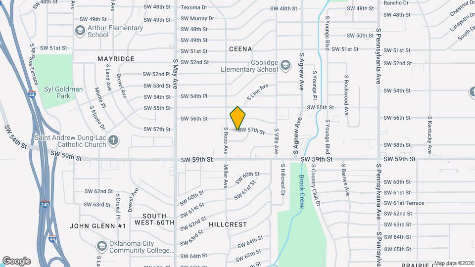 2624 SW 57th St Map and Location Details