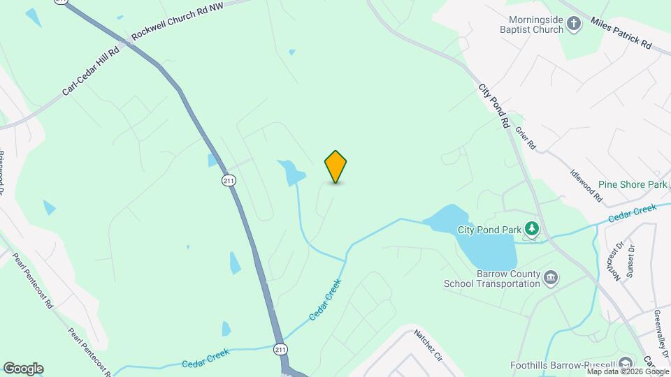 844 Pinnacle Dr. Map and Location Details