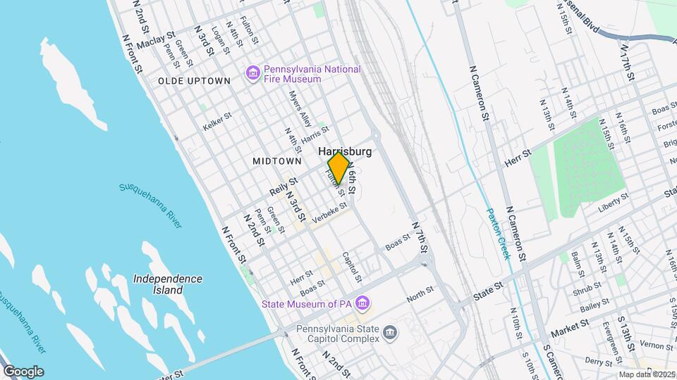 1328 Fulton St Map and Location Details