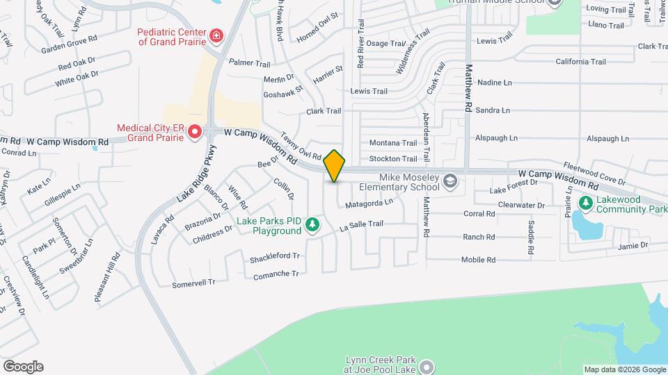 5319 Duval Dr Map and Location Details