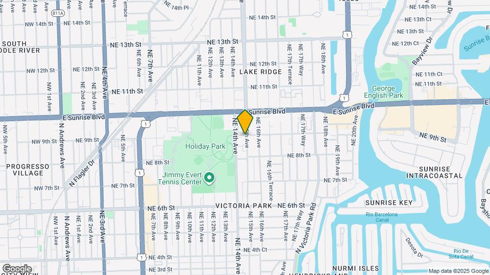 1416 NE 9th St Map and Location Details