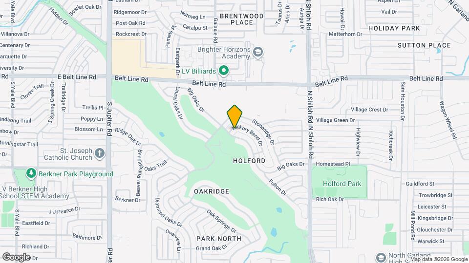 2830 Hickory Bend Dr Map and Location Details