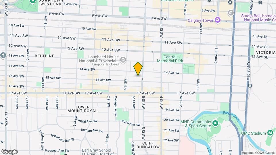 612 15th Ave SW Map and Location Details