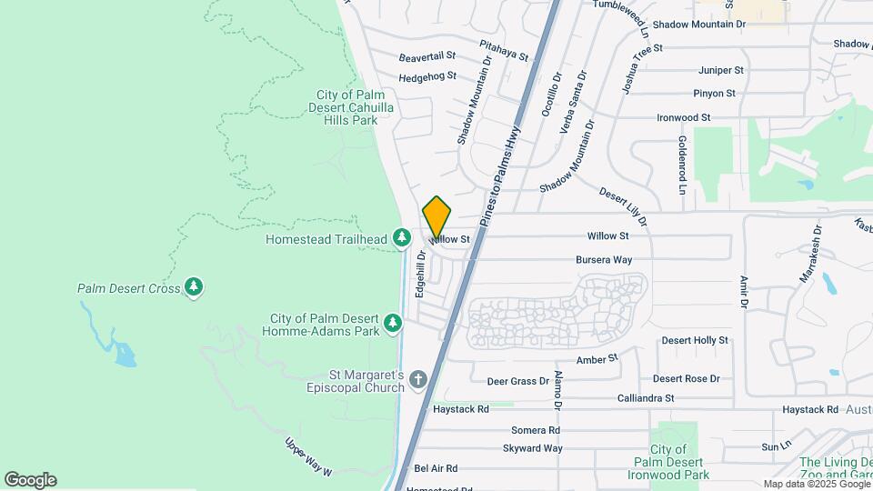 72650 Bursera Way Mapa y Detalles de la Ubicación