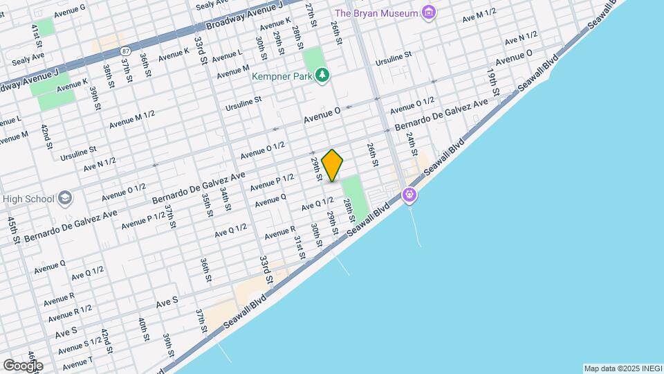 2817 Avenue Q Map and Location Details