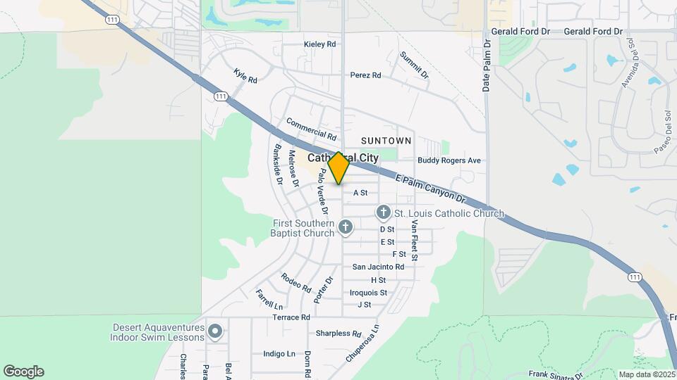 37111 Cathedral Canyon Dr, Unit 1 Mapa y Detalles de la Ubicación