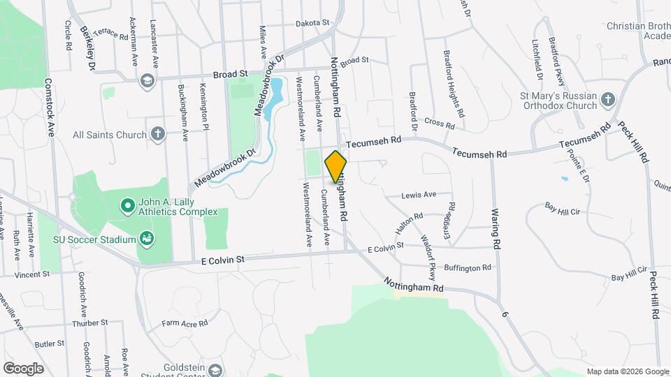 512 Nottingham Rd Map and Location Details