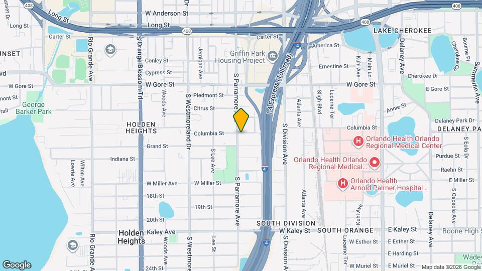 638 Columbia St Map and Location Details