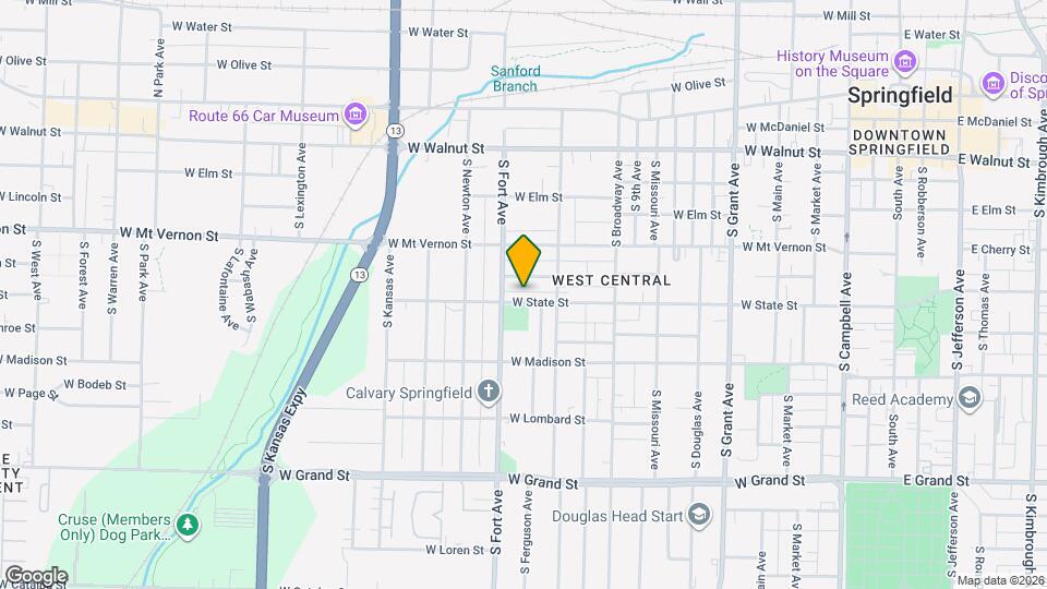 1203 W State St Map and Location Details