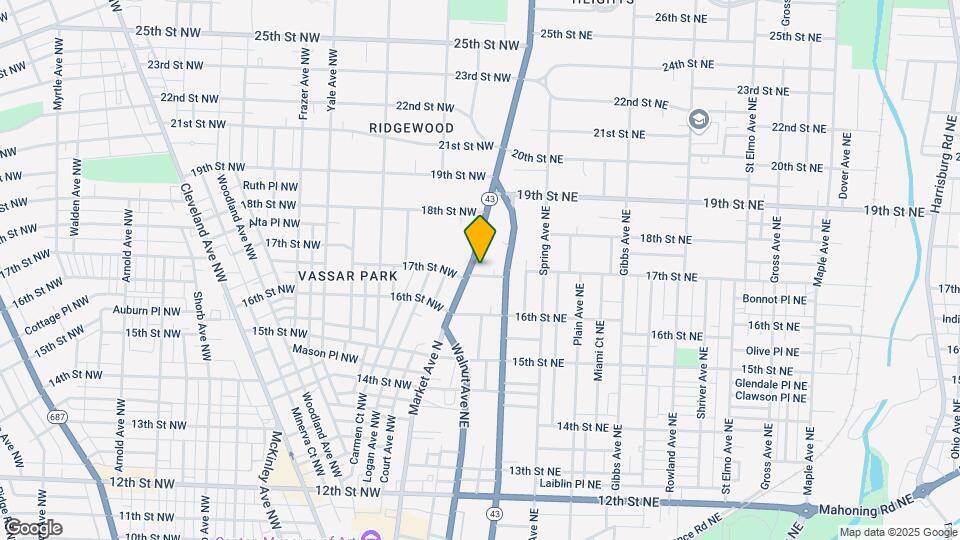 117 17th St Mapa y Detalles de la Ubicación