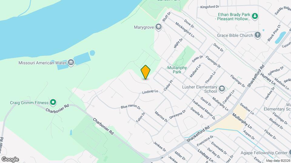 2537 Clovermere Ct Map and Location Details