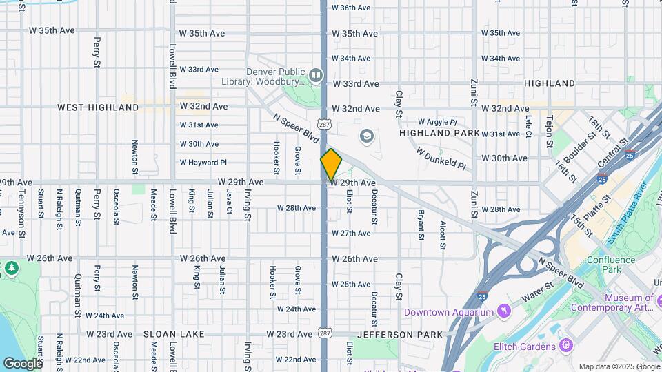 2846 Federal Blvd Map and Location Details