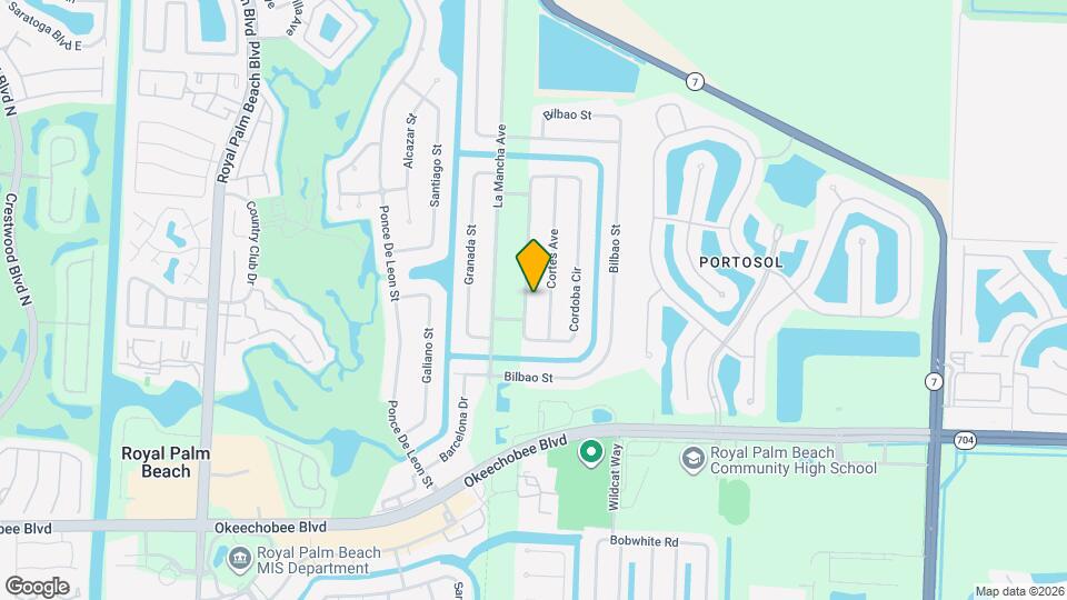 216 Cordoba Cir Mapa y Detalles de la Ubicación