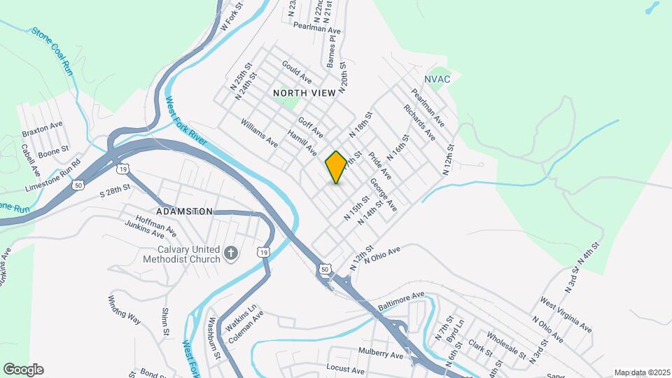 1625 Hamill Ave Map and Location Details