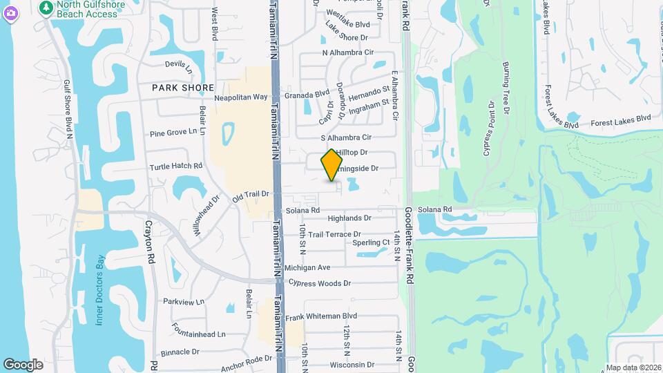 1147 Shady Rest Ln Map and Location Details