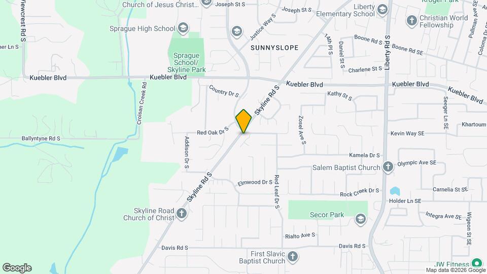 5225 Springcrest Dr S Map and Location Details