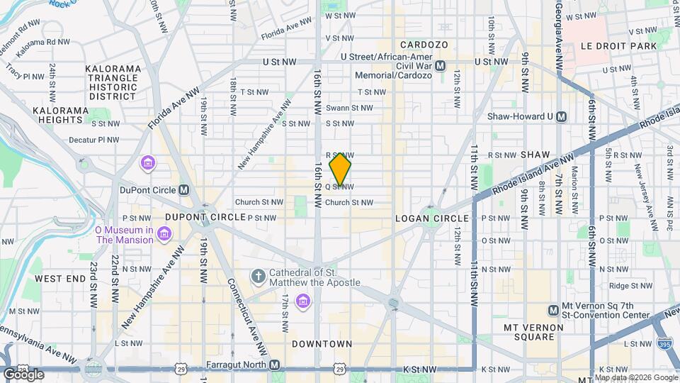 1510 Q St NW Map and Location Details