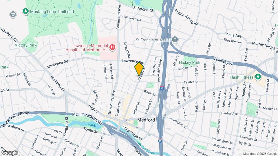 122 Forest St Map and Location Details