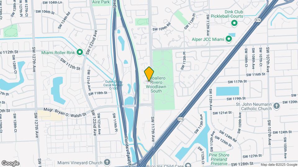 11637 SW 117th Ct Map and Location Details