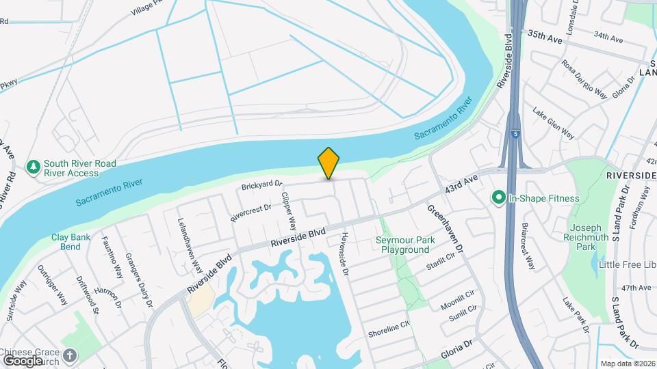 728 Clipper Way Map and Location Details