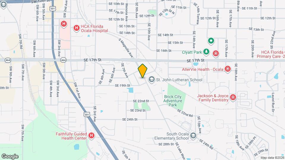 1846 SE Lake Weir Ave Map and Location Details