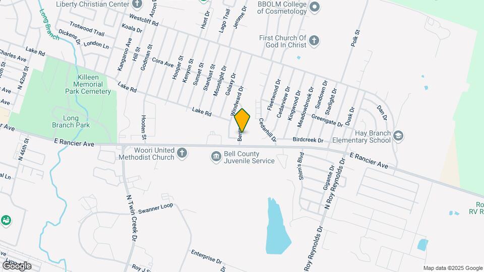 1510 Benttree Dr Map and Location Details